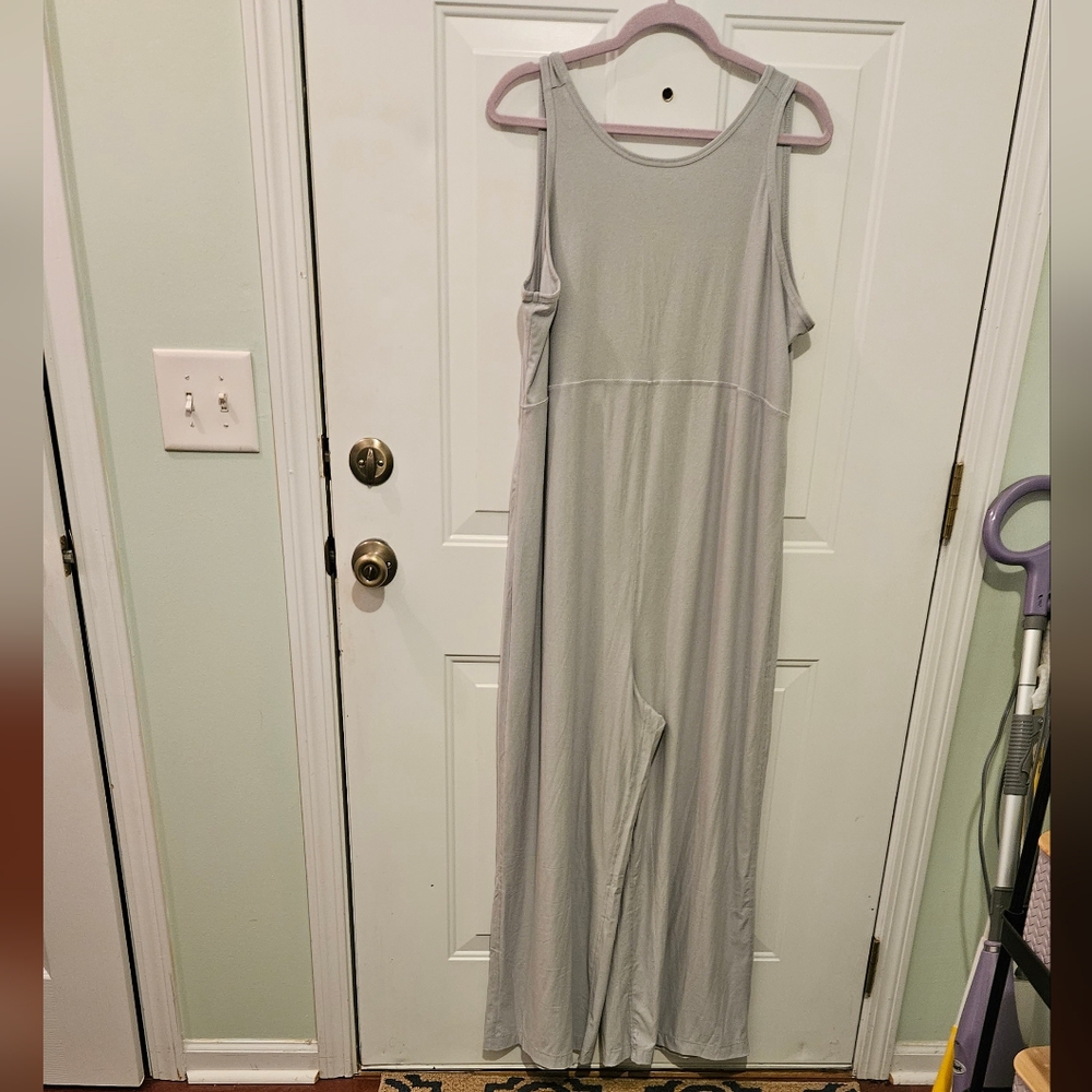 Old Navy Gray Sleeveless Jumpsuit